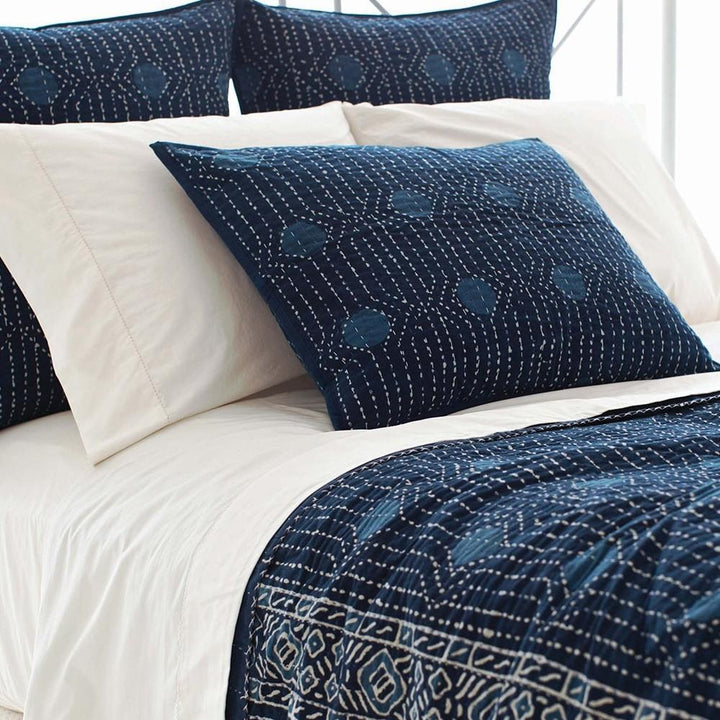 Resist Dot Euro Sham Bedding Style Pine Cone Hill 