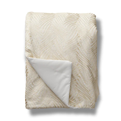 Retortoli Foot Throw 96x50 Bedding Style Ann Gish Champagne 