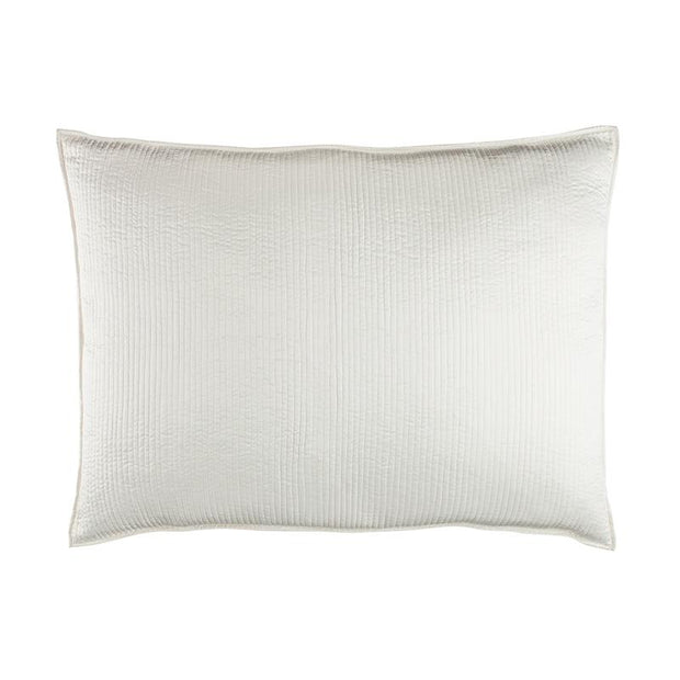 Retro Luxe Euro Pillow - 27x36 Bedding Style Lili Alessandra Ivory 