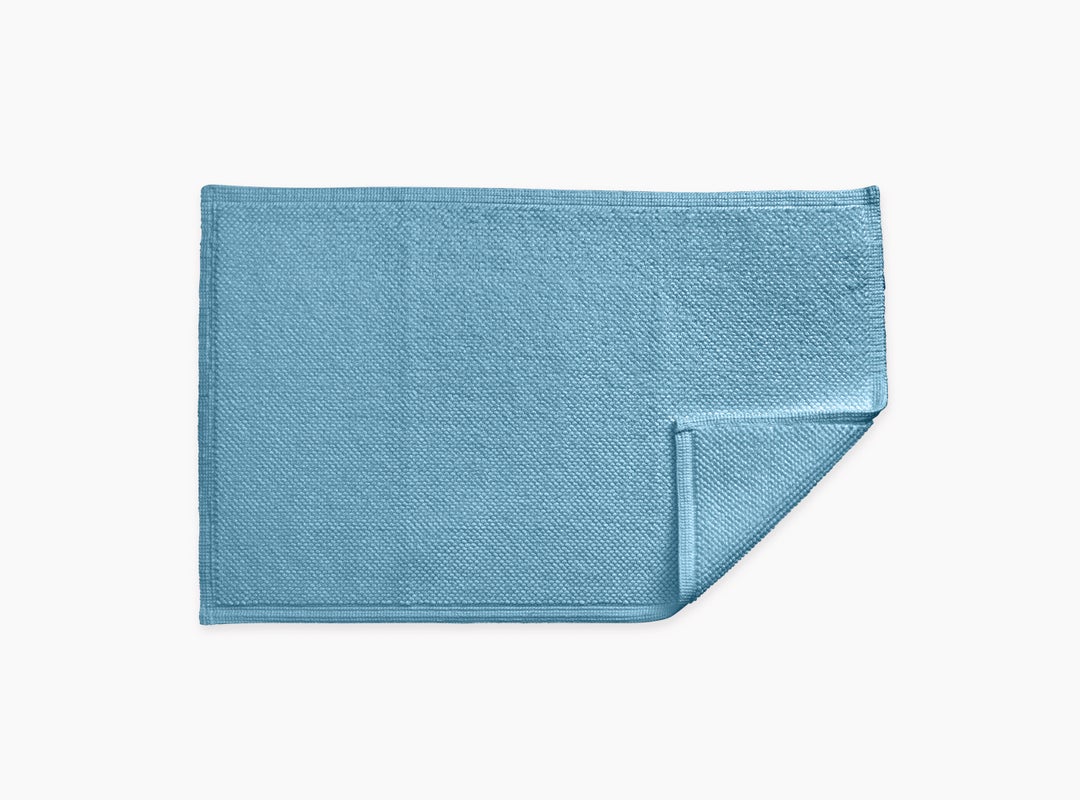 Reverie Bath Rug 21x34 Bath Linens Matouk Cerulean 