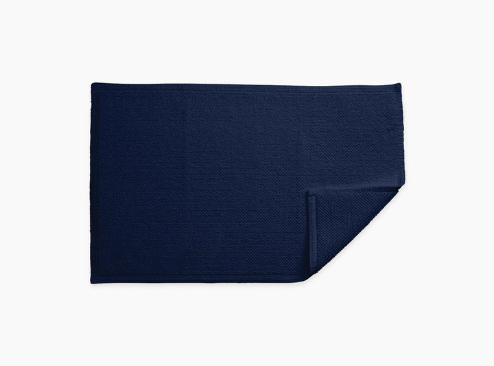 Reverie Bath Rug 21x34 Bath Linens Matouk Navy 