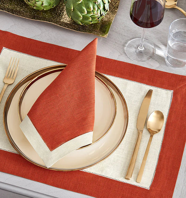 Roma Placemats - set of 4 Table Linens Sferra 