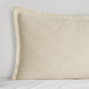 Rombo Boudoir Sham Bedding Style Sferra Sand 