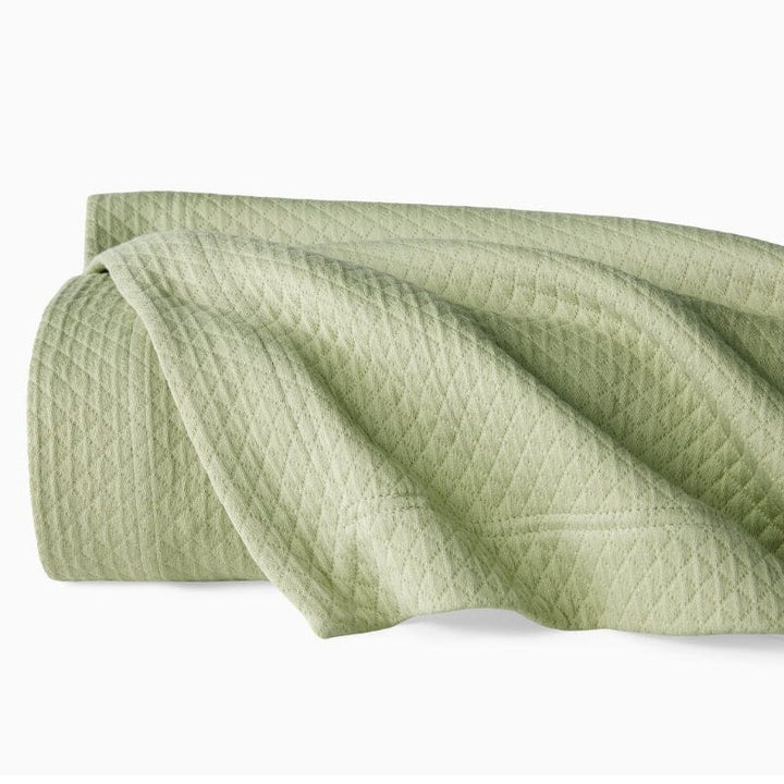 Rombo King Coverlet Bedding Style Sferra Willow 