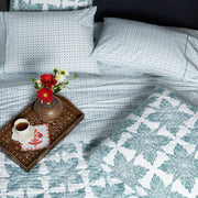Sag Harbor Peacock Standard Pillowcase- Pair Bedding Style John Robshaw 