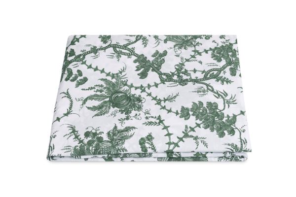 San Cristobal Cal King Fitted Sheet Bedding Style Matouk Green 
