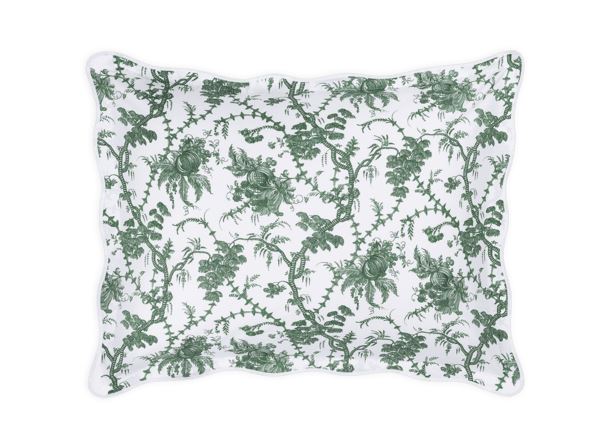 San Cristobal Euro Sham Bedding Style Matouk Green 