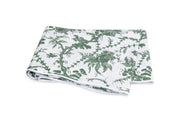San Cristobal Full/Queen Flat Sheet Bedding Style Matouk Green 