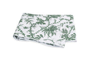 San Cristobal King Flat Sheet Bedding Style Matouk Green 