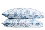 San Cristobal King Pillowcase - pair Bedding Style Matouk Sky 