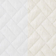 Savannah King Coverlet Bedding Style Home Treasures White Ivory 
