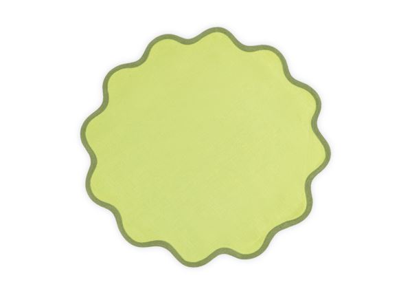 Scallop Circle Placemat- Set of 4 Table Linens Matouk 