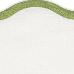 Scallop Oval Placemat- Set of 4 Table Linens Matouk Grass 