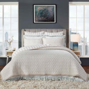 Serenity King Quilt Bedding Style Orchids Lux Home Sand 