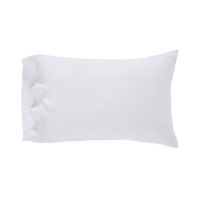 Seville Linen King Pillowcases - pair Bedding Style Orchids Lux Home White 