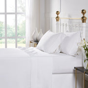 Seville Linen King Sheet Set Bedding Style Orchids Lux Home White 