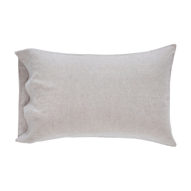 Seville Linen Standard Pillowcases - pair Bedding Style Orchids Lux Home Mist 