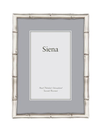 Siena Silver Bamboo Frame 5x7 Gifts Tizo 