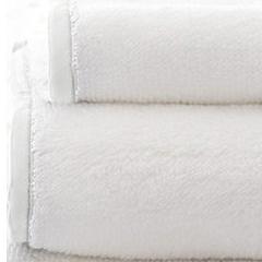 Signature Banded Bath Towel Bath Linens Pine Cone Hill White White 