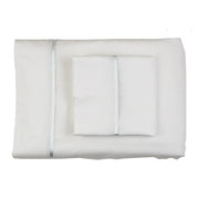 Bedding Style - Silk Trim King Sheet Set - White