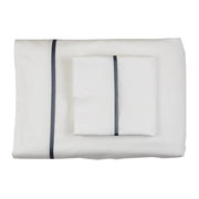 Bedding Style - Silk Trim King Sheet Set - White