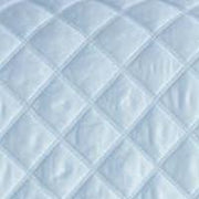 Silken Solid Euro Quilted Sham Bedding Style Pine Cone Hill Soft Blue 