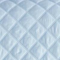 Silken Solid Euro Quilted Sham Bedding Style Pine Cone Hill Soft Blue 