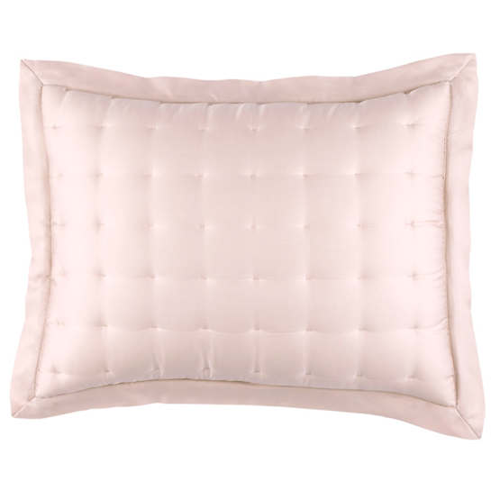 Silken Solid Standard Puff Sham Bedding Style Pine Cone Hill Slipper Pink 