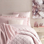 Silken Solid Standard Quilted Sham Bedding Style Pine Cone Hill Slipper Pink 