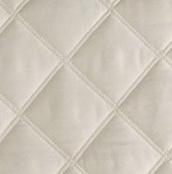 Silken Solid Twin Quilted Coverlet Bedding Style Pine Cone Hill Ivory 