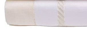 Simone Euro Sham Bedding Style Bovi White Ivory 