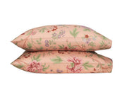 Simone King Pillowcases- Pair Bedding Style Matouk Apricot 