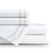 Soho Standard Pillowcase - pair Bedding Style Lili Alessandra White Oyster 