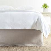 Stone Washed Linen Twin Bed Skirt Bedding Style Pine Cone Hill 