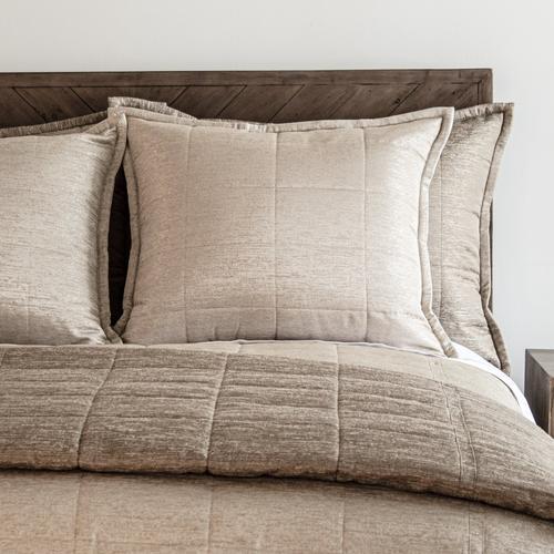 Stria Quilted Pillow- 30x25 Ann Gish 