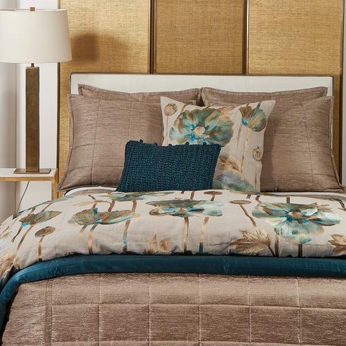 Stria Quilted Pillow- 36x25 Ann Gish 
