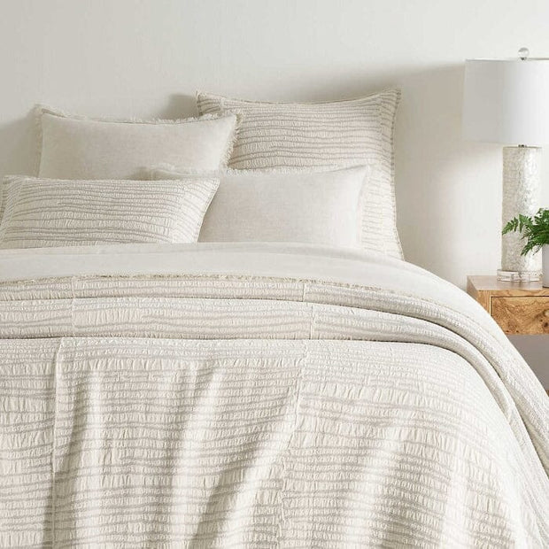 Striae Standard Sham Coverlet Pine Cone Hill 