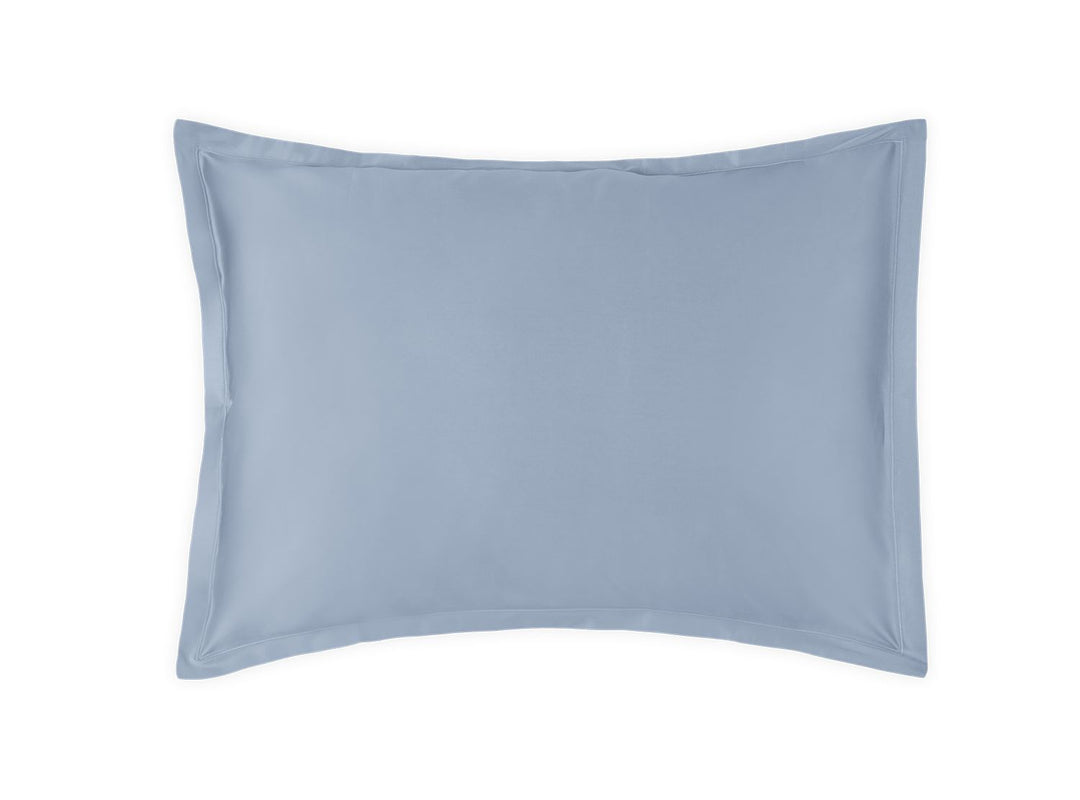 Talita Satin Stitch Boudoir Sham Bedding Style Matouk Hazy Blue 