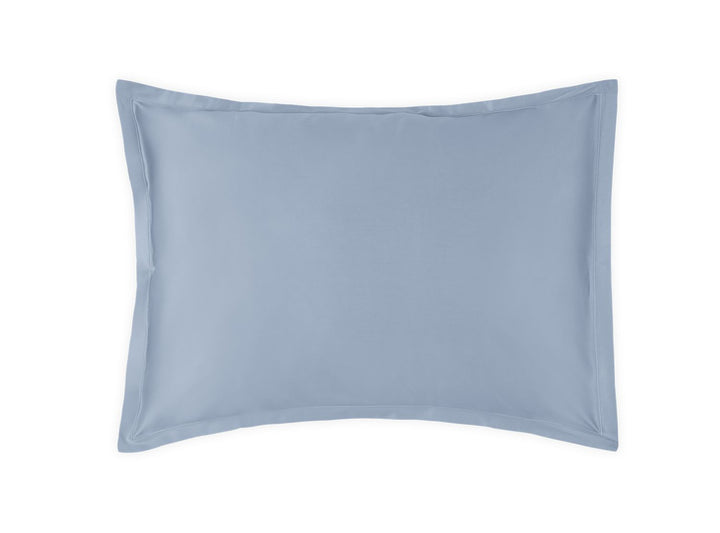 Talita Satin Stitch Boudoir Sham Bedding Style Matouk Hazy Blue 