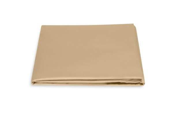 Talita Satin Stitch Queen Fitted Sheet Bedding Style Matouk Champagne 