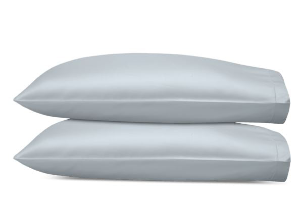 Talita Satin Stitch Standard Pillowcases- Pair Bedding Style Matouk Pool 