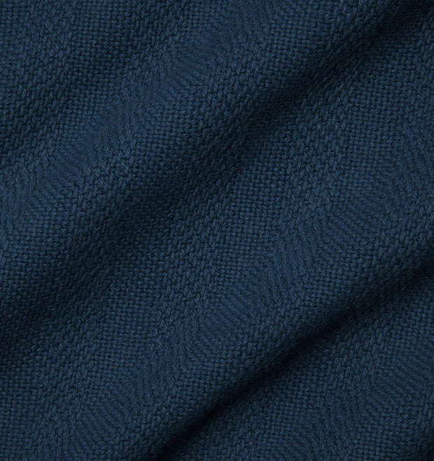 Tavira King Blanket Bedding Style Sferra Navy 