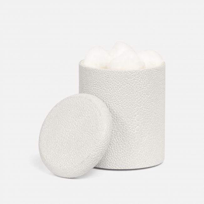 Tenby Faux Shagreen Narrow Canister - Thumbnail 4