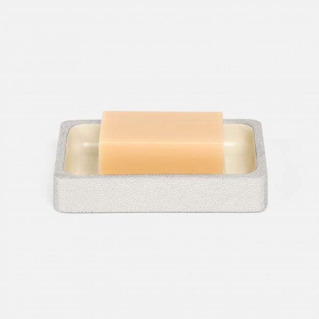 Tenby Soap Dish Bath Accessories Pigeon & Poodle Blanc 