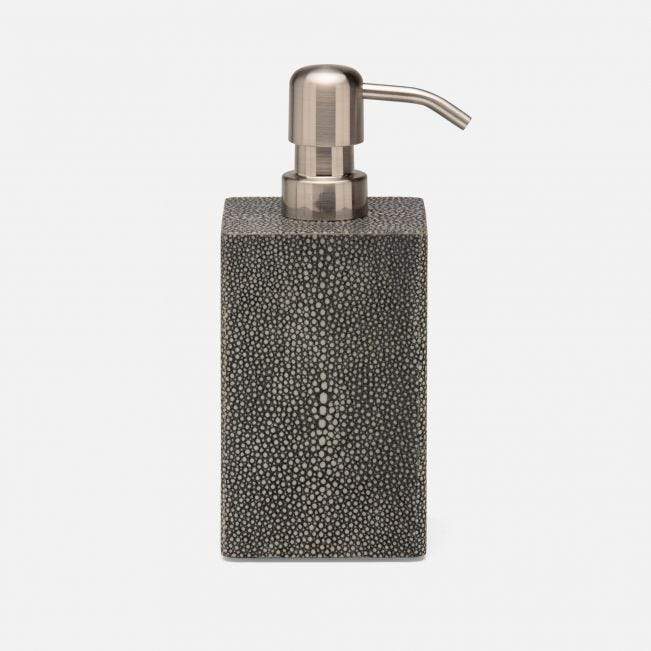 Tenby Square Soap Pump Bath Accessories Pigeon & Poodle Cool Gray 