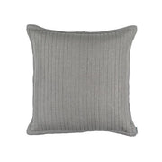 Tessa Euro Pillow Bedding Style Lili Alessandra Light Grey 