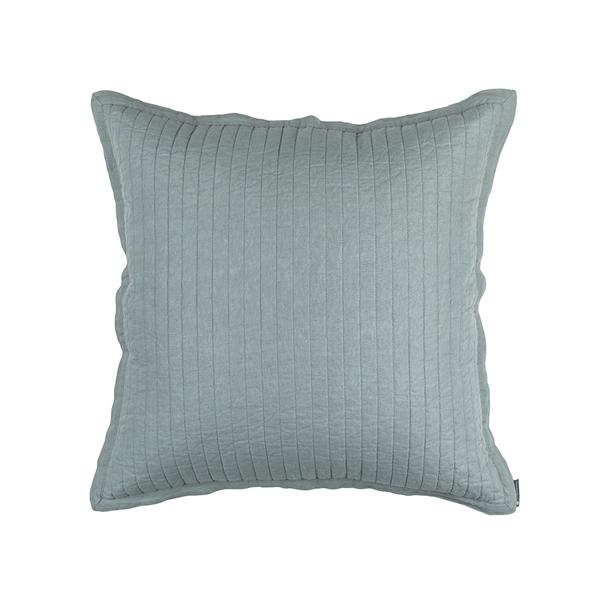 Tessa Euro Pillow Bedding Style Lili Alessandra Sky 