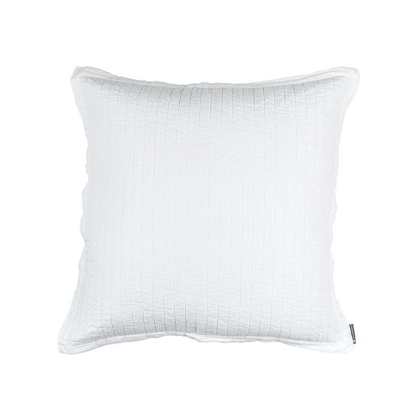 Tessa Euro Pillow Bedding Style Lili Alessandra White 