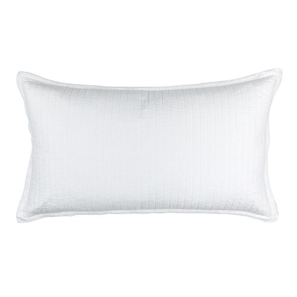Tessa King Pillow Bedding Style Lili Alessandra White