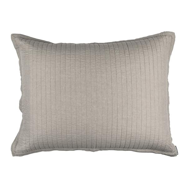 Tessa Luxe Euro Pillow - 27x36 Bedding Style Lili Alessandra Raffia 